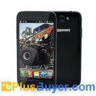 Smash - 5.3 inç Android Telefon (Qualcomm 1GHz Dual Core işlemci, 854x480, Çift Kamera, 4GB)
